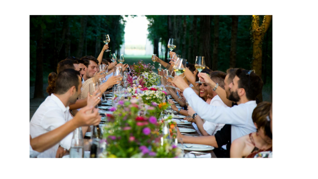 Seated Bridal Party